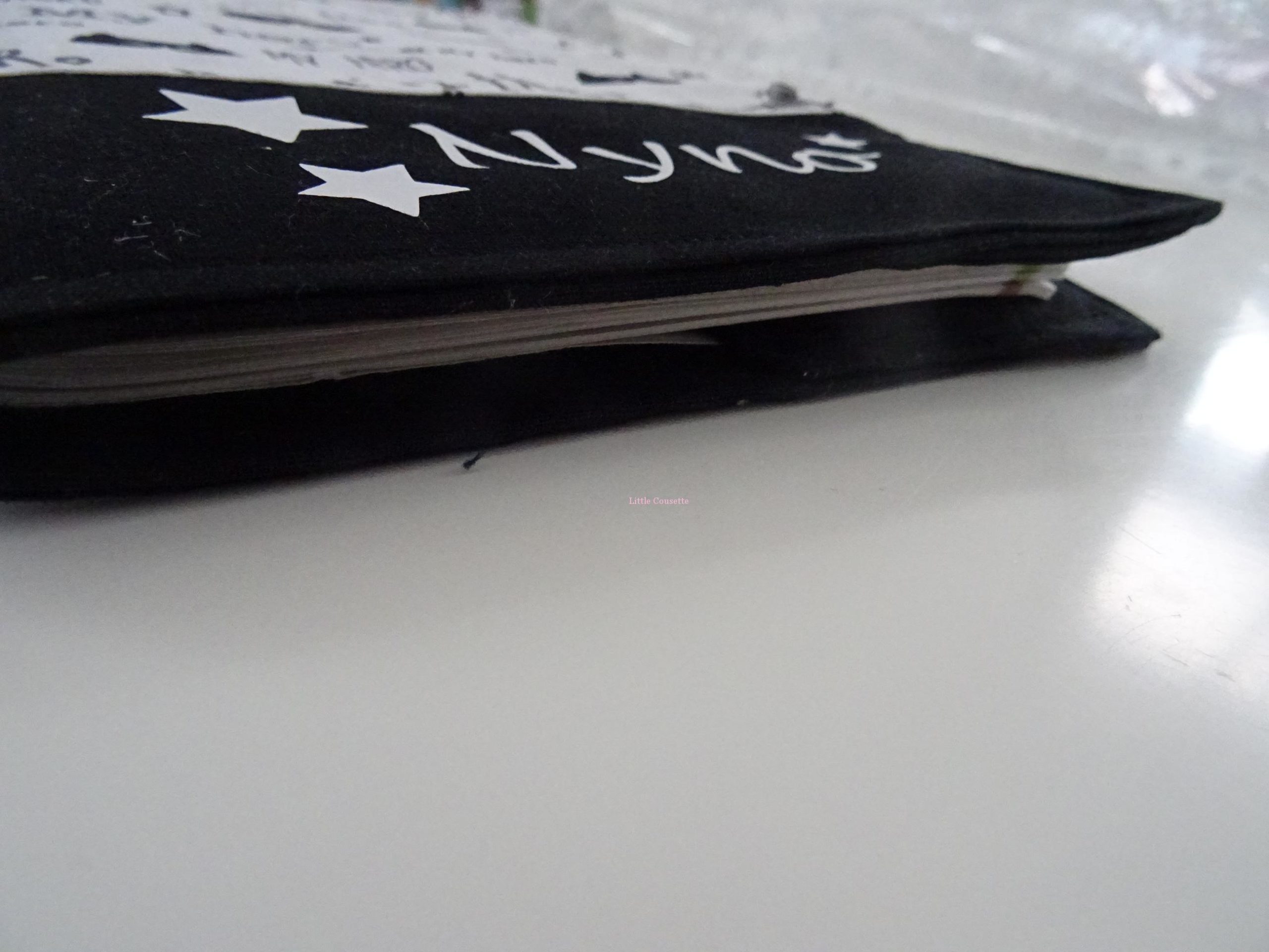 Protège-carnet de santé molletonné personnalisé avec le prénom