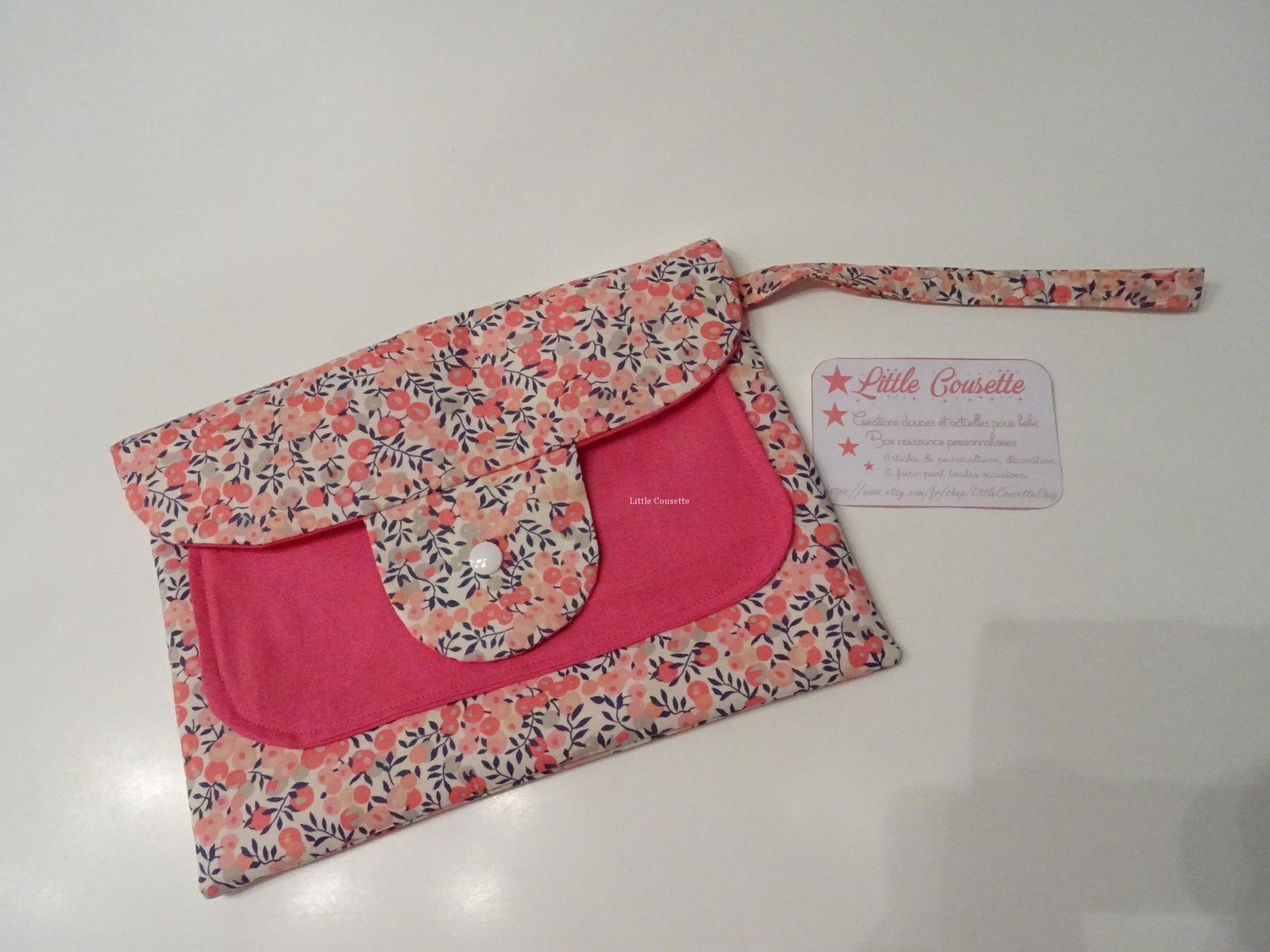 Pochettes à couches en véritable tissu Liberty of London – Image 3