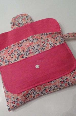 Pochettes à couches en véritable tissu Liberty of London