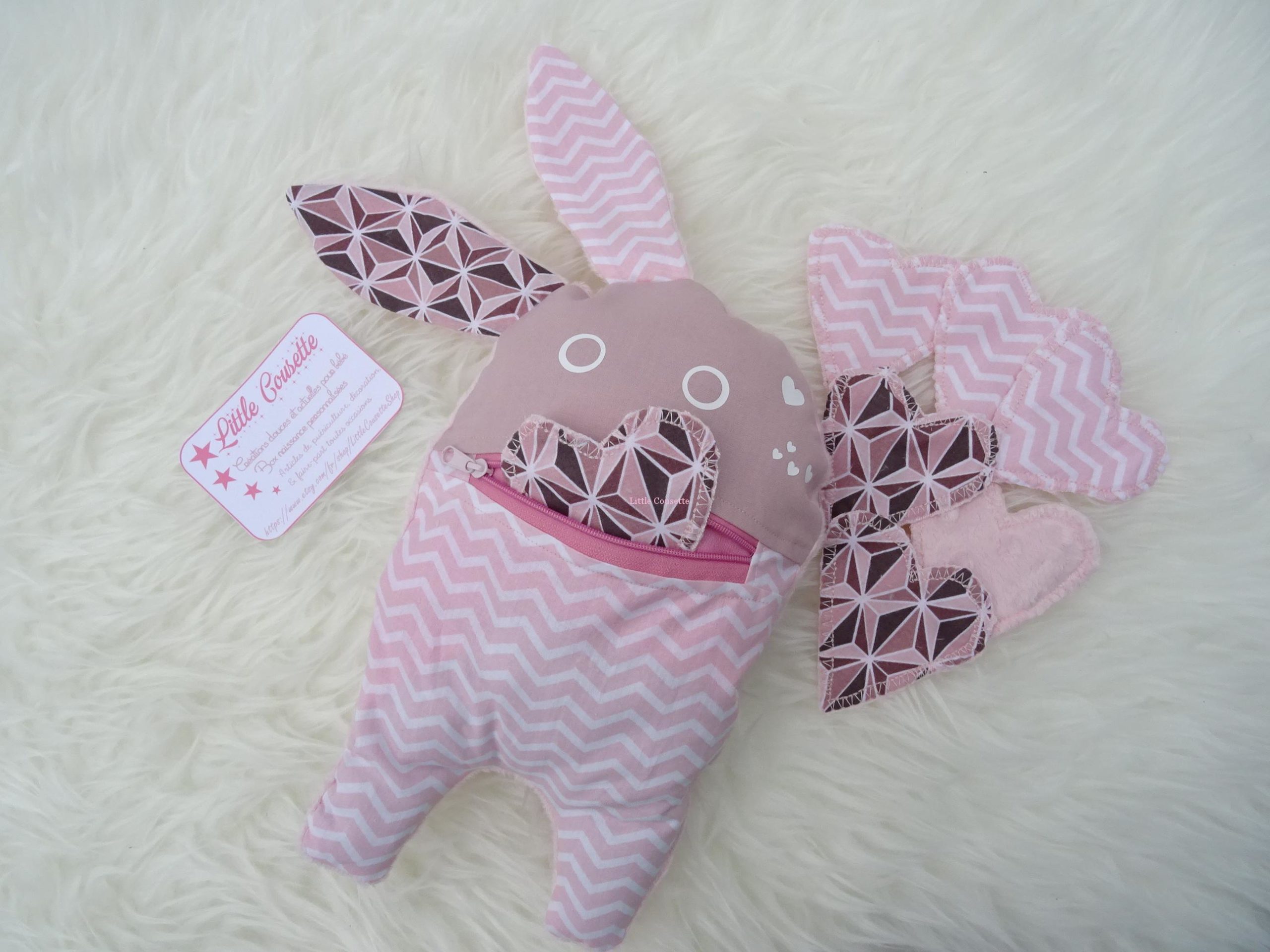 Doudou avale-bisous pour compter les dodos pendant une séparation – Image 4