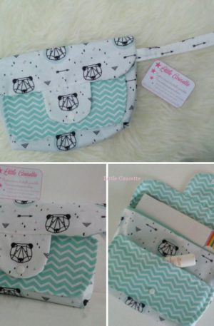 Pochettes à couches 100% coton