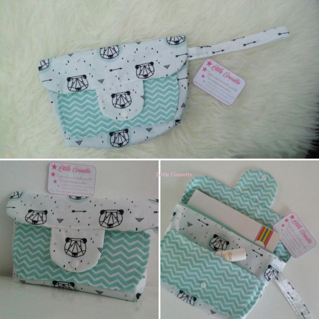 Pochettes à couches 100% coton