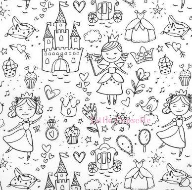 Grande pochette et trousse à colorier nomade avec tissu à colorier – Image 5