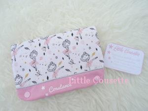 pochette barrettes et chouchou