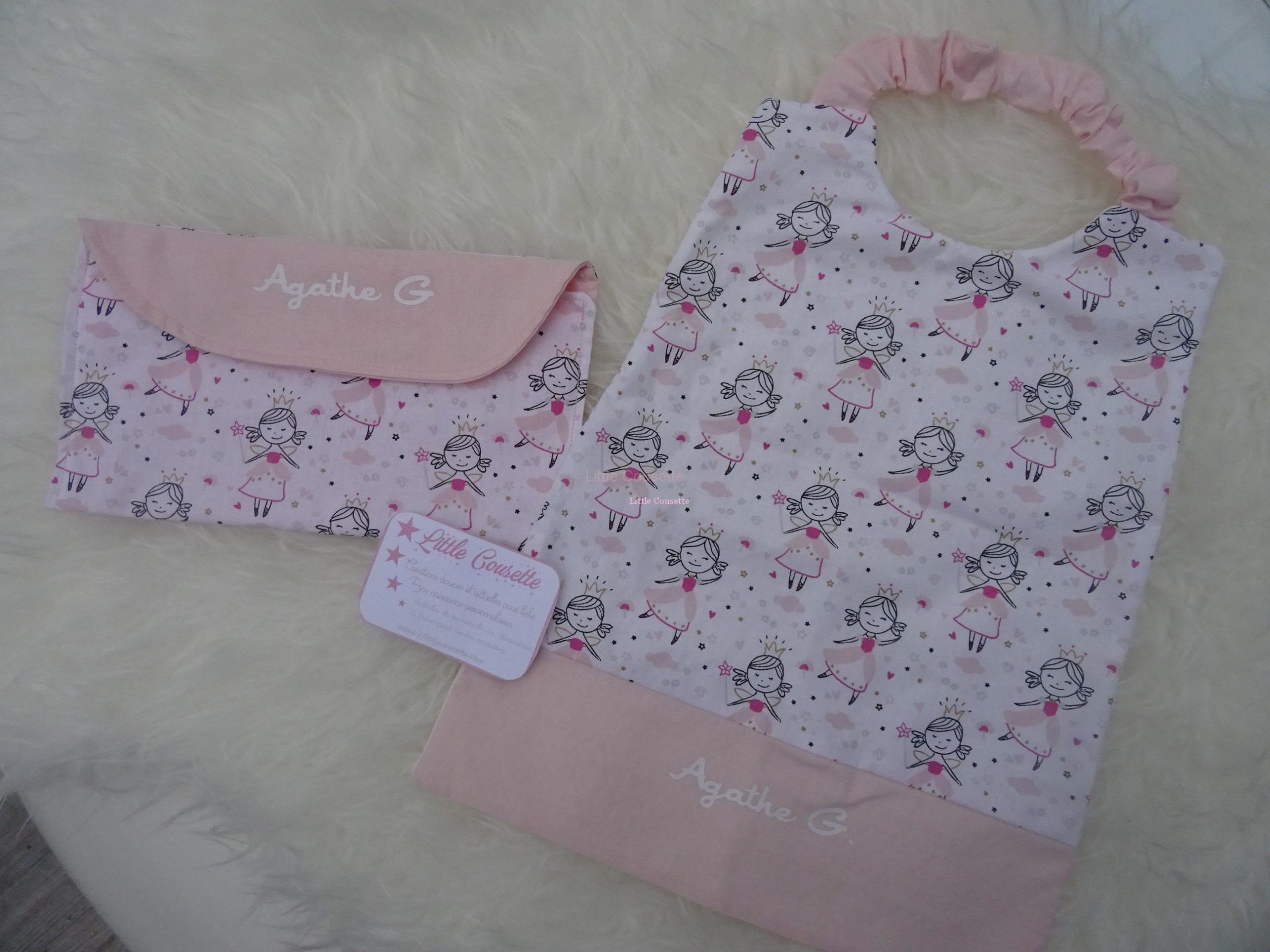 Pochette pour serviette personnalisée