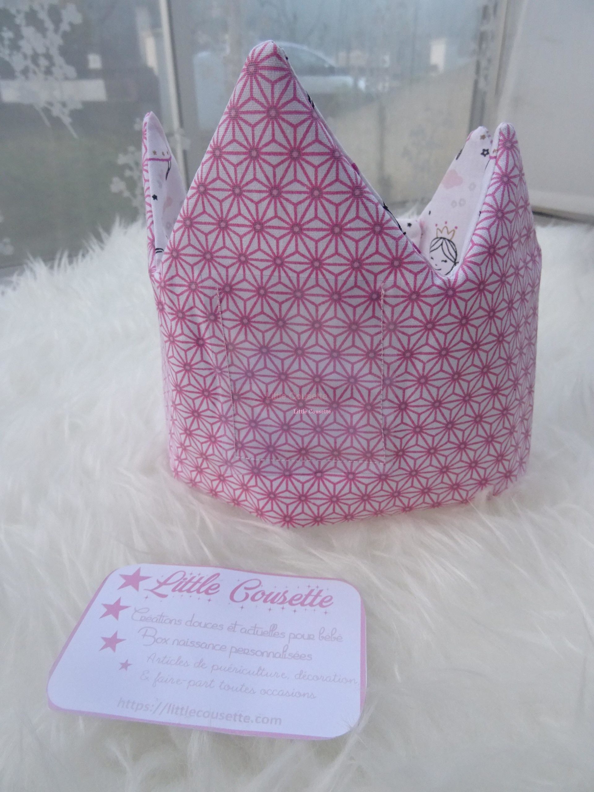 Couronne en tissu personnalisée – Image 2