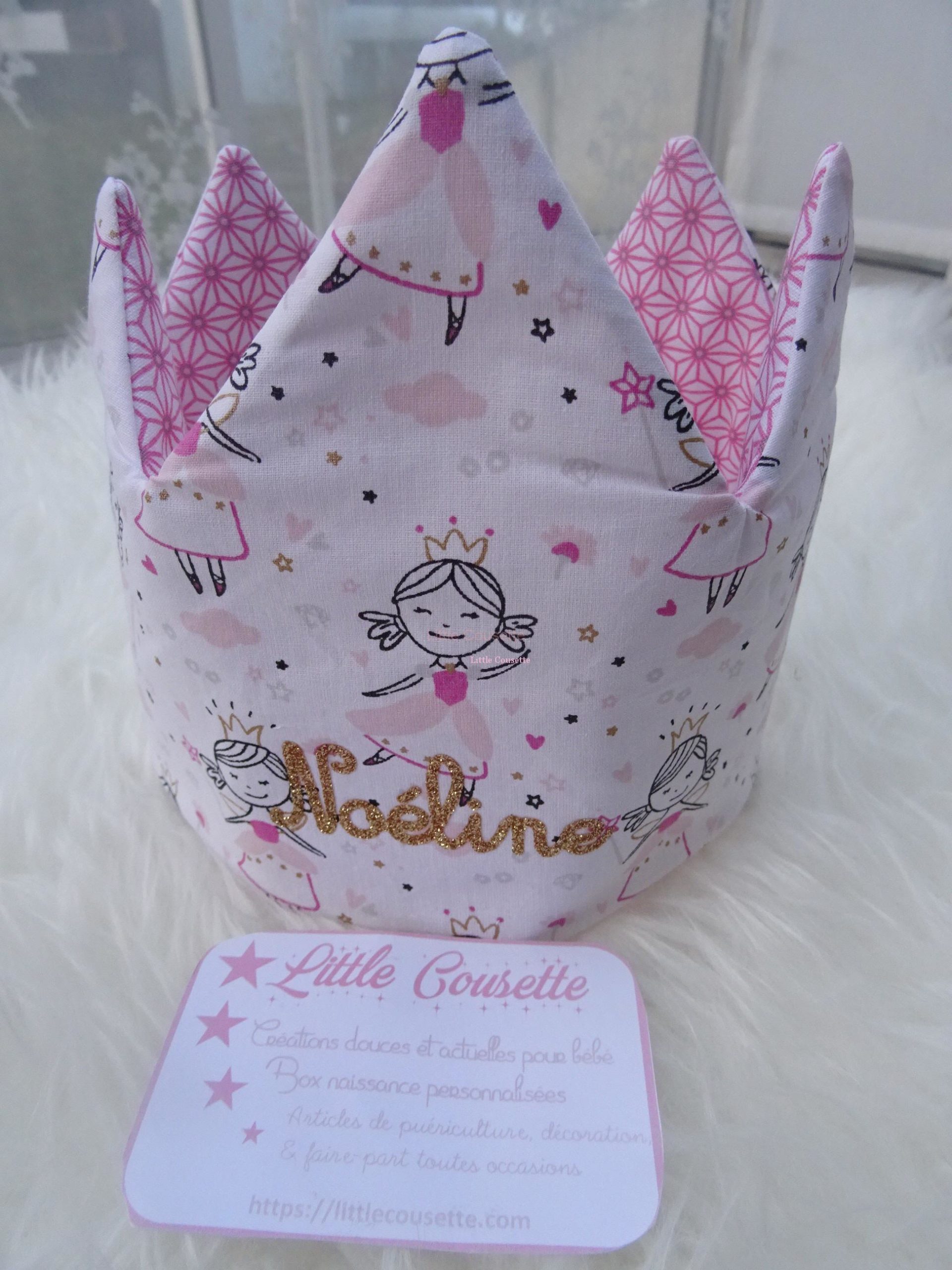 Couronne en tissu personnalisée – Image 3