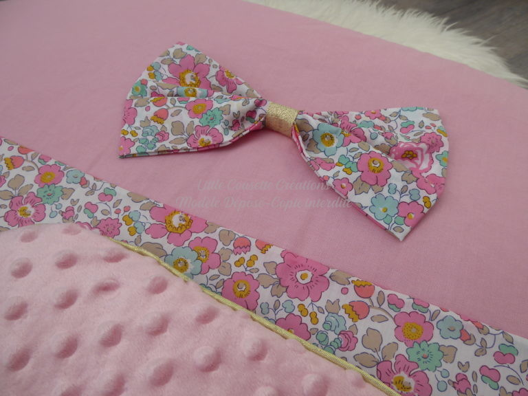 Couverture bébé toute douce en véritable tissu Liberty of London