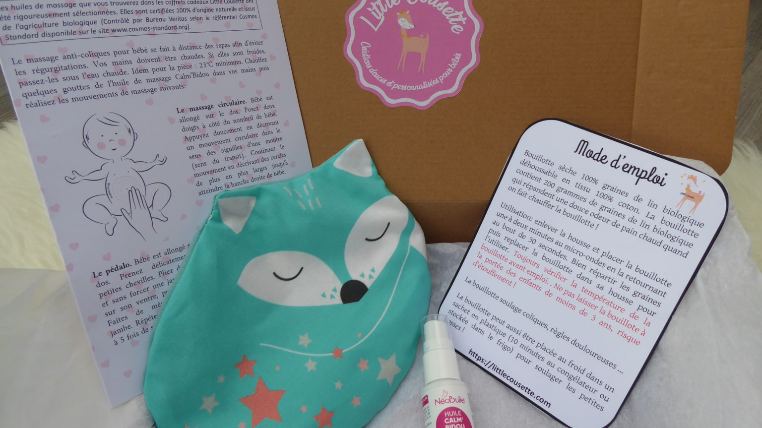 Box naissance produits certifiés bio et Oekotex- Coliques du nourrisson Box naissance produits certifiés bio et Oekotex- Coliques du nourrisson